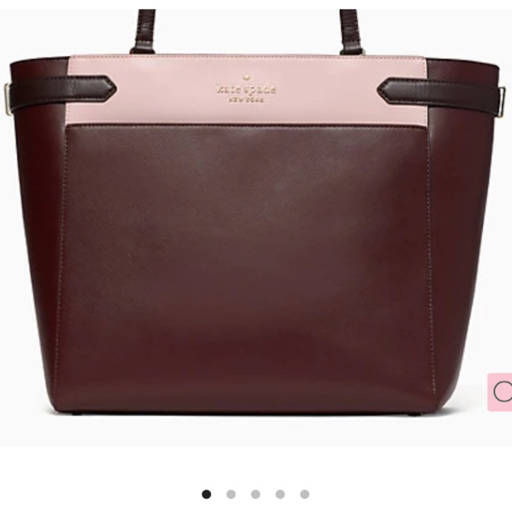 staci colorblock laptop tote